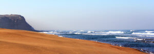 atlantic coast surf school, uncrowded beach, untouched nature, Praia Azul - Santa Cruz, ocean, sand, sunshine, portugal