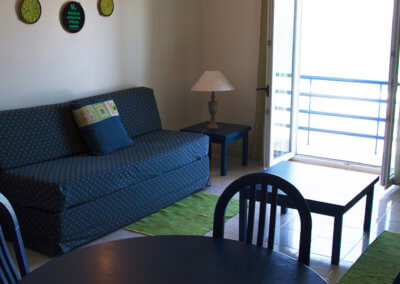 Living room in Praia Azul