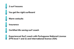 1 day surf lessons package holidays